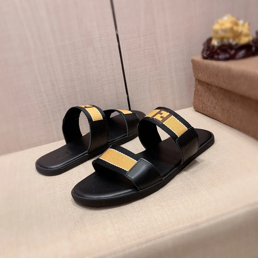 Slippers: New model: Factory price: 220💰💰🎩🎩🔥🔥《 Fendi FENDI* 》Series of slippers top purchasing agent 🔍🔍Men's 2022 counters are on sale simultaneously, original imported cowhide from Italy, exquisite workmanship,), sole: (super comfortable) original sole provided by the original factory, ⚠️ The exclusive double-layer movable molded bottom is super comfortable⚠️, the real thing is more beautiful🎬The real thing is more beautiful🔍🔍original order quality, you can enter and leave the counter at will, the correct size is 38-44, you can order 45. Long-term availability 266